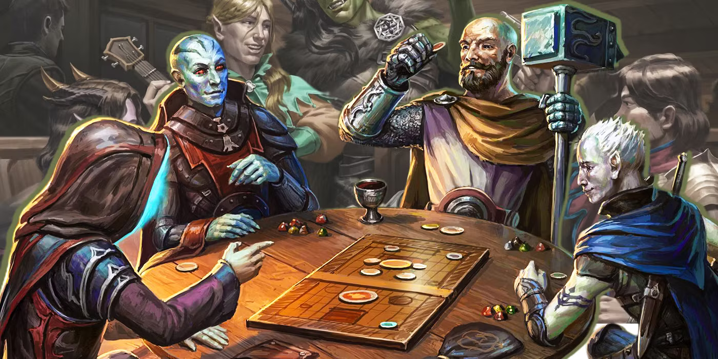 Varias personas jugando una partida de Dungeons and Dragons
